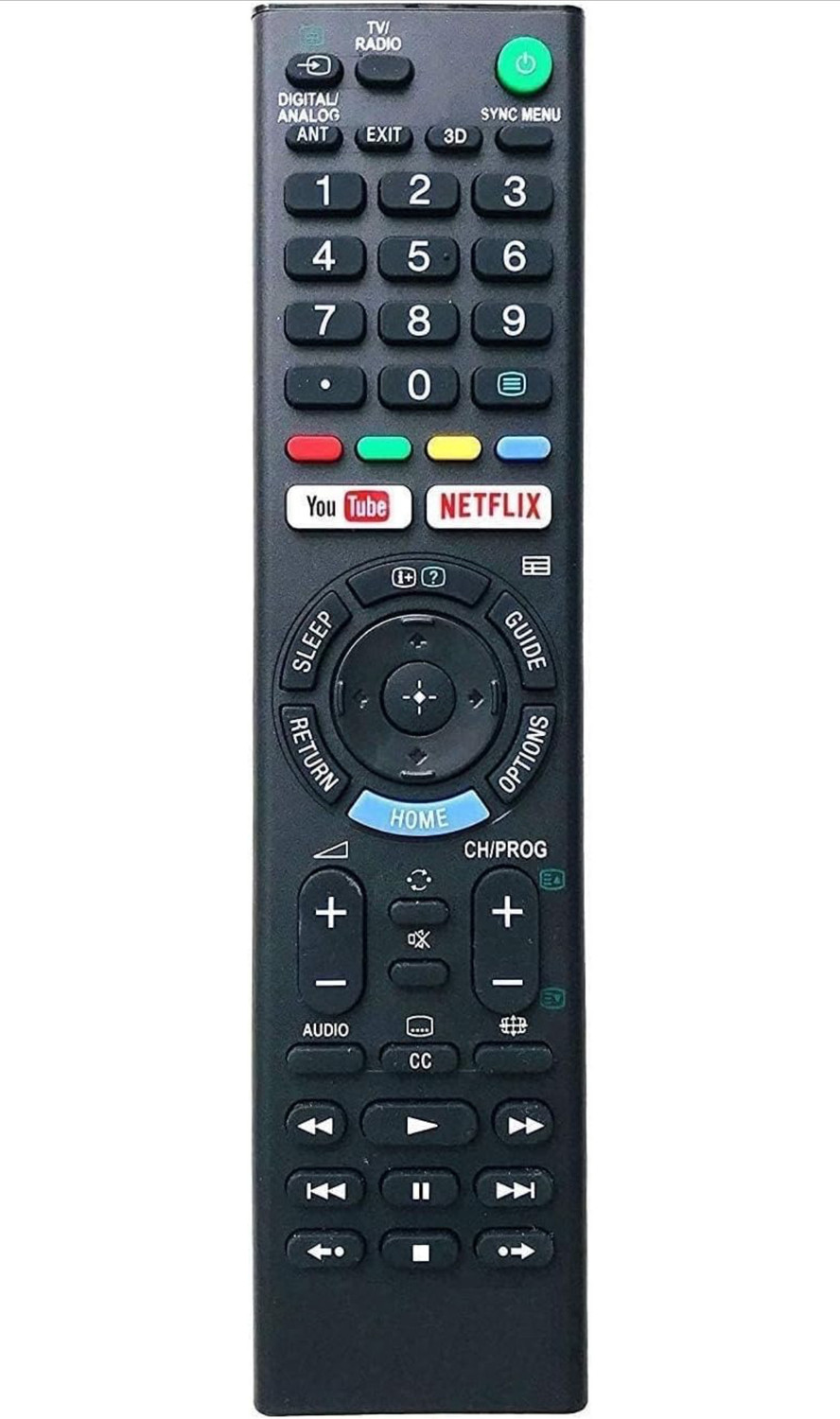 The Black Tech 1370 Sony Remote Universal Tv Remote Compatible For Bravia Rm‑L1370 Sony Remote Controller 1