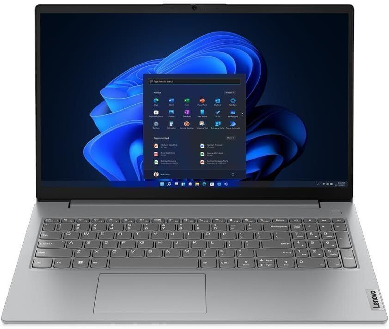 Lenovo Amd Ryzen 5 Quad Core - (16 Gb/512 Gb Ssd/Windows 11 Home) V15 Thin And Light Laptop 1