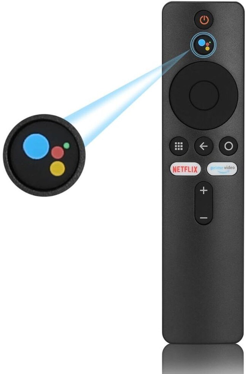 Gezok Mi Remote Xmrm-00A Mi Remote Controller With Netflix &Amp; Prime Video Button Voice Search Mi, Mi Tv, Xioami, Redmi Remote Controller 67