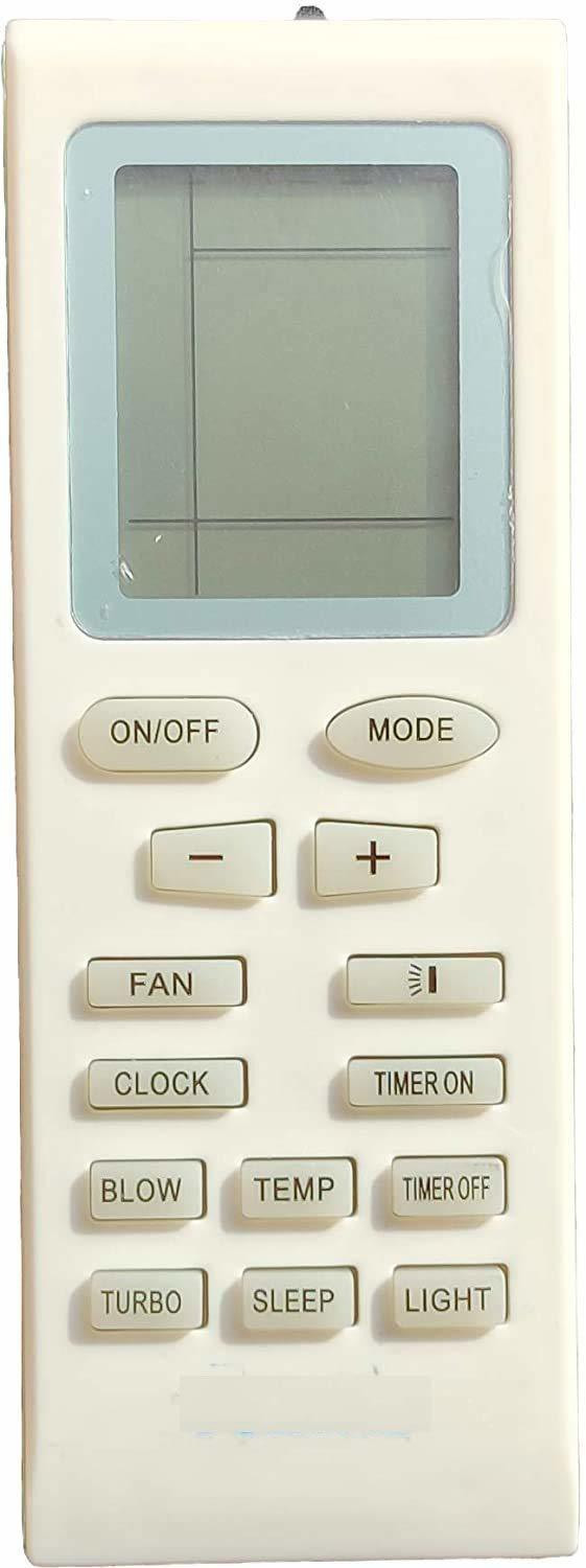 Ehop Yb1Fa Ac Remote Compatable For Air Conditioner With Clock Function Ve-18A Voltas Remote Controller 27