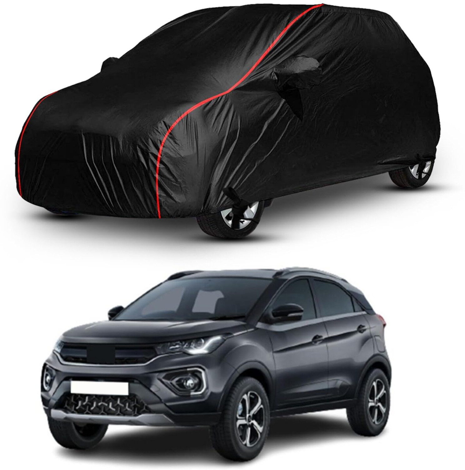 Classy Choice Car Cover For Tata Nexon (With Mirror Pockets) 1