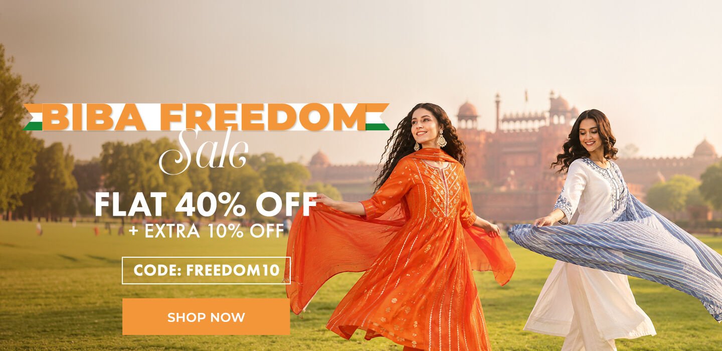 Biba Freedom Sale Is Live! Enjoy Flat 40% Off + Extra 10% Off 1